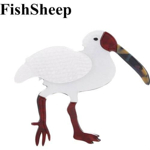 Fishsheep Bird Brooches For Clothes
