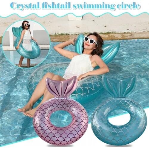 Adult Mermaid Tail Ring Floating Floating Row Lifebuoy Buoyancy Octopus Tail Seat Ring Swimming Ring