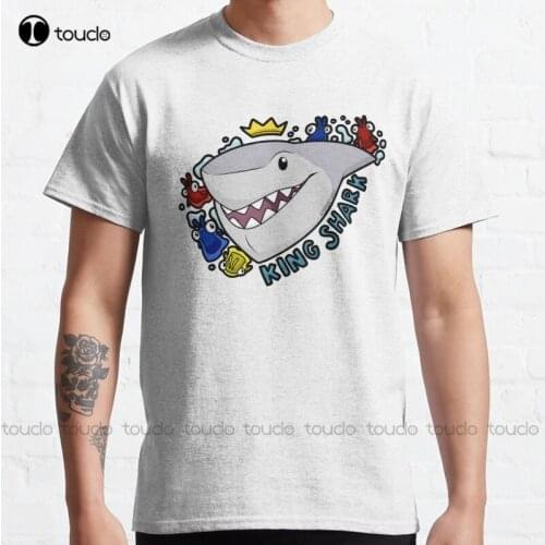 New King Shark - Nanaue Classic T-Shirt Men White Tshirt Cotton Tee S-5Xl