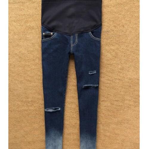 2017 hot New Spring Plus Size Fashion Maternity Clothing Long Trousers for Pregnant Women Belly Pants Maternity Jeans