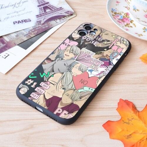 For iPhone Viktor Collage Print Soft Matt Apple iPhone Case