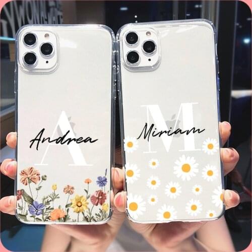 Custom Little Dais Your Name Phone Case For iphone SE 2020 7 8 6 6S Plus X XR XS Max 11 Pro 12 Mini MAX Gift Soft Silicone Case