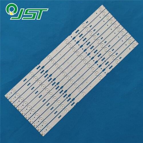 100% New 10pcs/Kit LED strip for GRUNDIG TV 48 VLE 5421 BG 48VLE 5421 BG 48 VLE 5520 BG 48VLE 5520 BG 48 VLE 555 BG 48VLE 555 BG