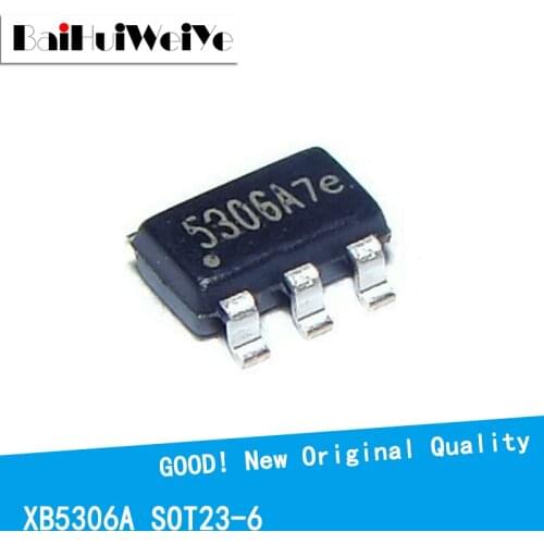 50PCS/LOT XB5306A 5306A SOT23-6 Replace DW06D Two in one lithium battery protection IC New Original Good Quality Chipset