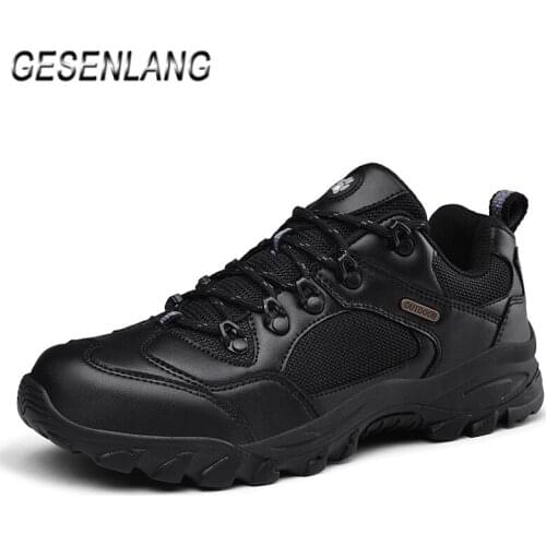 2020 Autumn Mens Hiking Shoes Mountain Climbing Camping Hunting Trekking Wear-Resistant Non-Slip Casual Outdoor Trail Sneakers