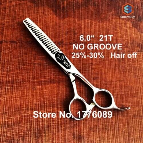 Free shipping 6.0" inch 21Teeth 20% hair off professional Japan 440c hair texturizing scissors, hot hair thinner, S2-621D