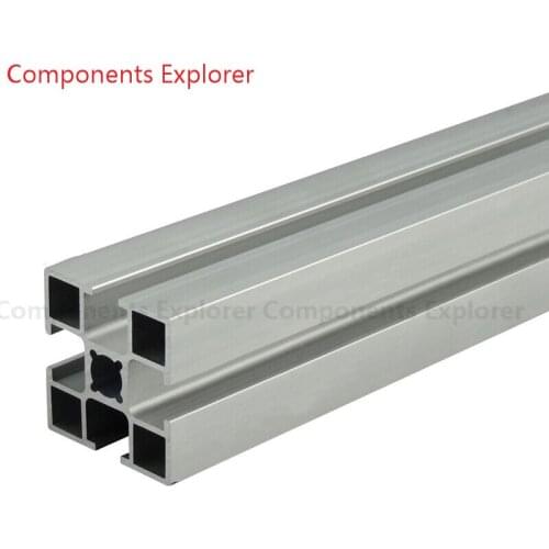 Arbitrary Cutting 1000mm 4040GL Aluminum Extrusion Profile,Silvery Color