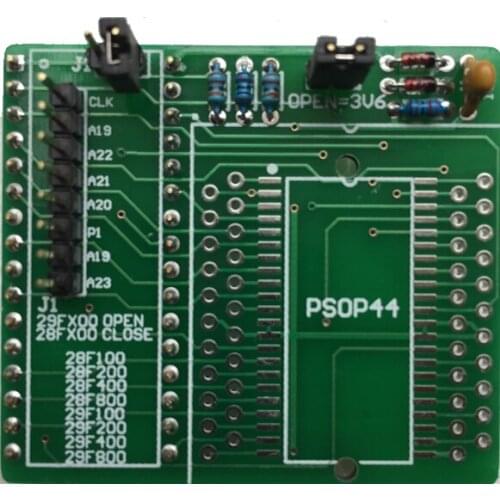 PSOP44 (29F/28F200-400-800) Adapter Burner ADP-B09 SOP44 Adapter