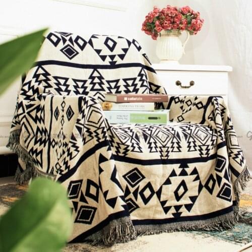 Royal Linen Source Cotton Throws On The Sofa