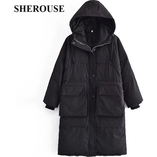 Sherouse Women's Parkas With A Hood