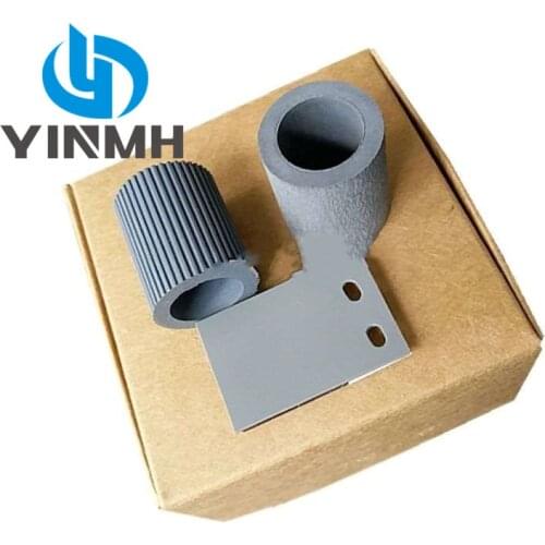 1 Set Compatible New Scanner Pickup Roller Tire and Pad Assembly for EPSON GT-2500 GT-2500PLUS Rubber Tires Only