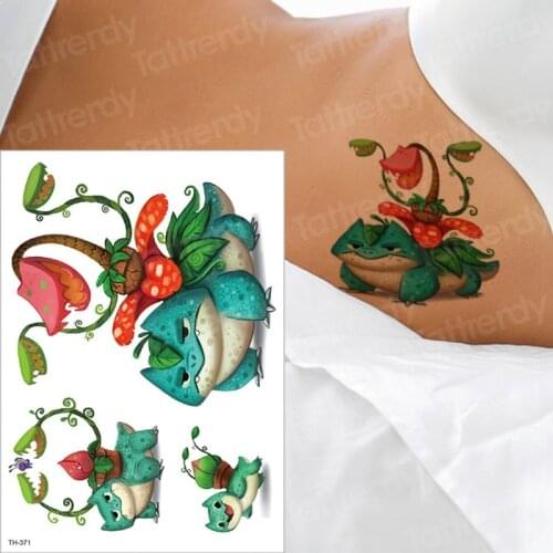 Tattoo kids temporary tattoos for children tatoo plant animals tattoo water color tatoo kids tattoo sticker cartoon forest bee