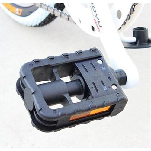 1 Pair Bicycle Pedals Universal Plastic Mountain Bicycle Foldable Pedal Non-slip Cleats Durable Mtb Pedal Cleat Cycle Accessorie