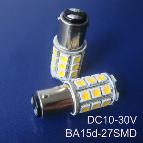 High quality 12/24VAC/DC 5W BA15D led Warning Signal Light Bulbs 1142 24V led Yacht Ship Boat lamp Bulbs free shipping 20pcs/lot