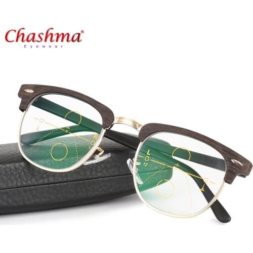 High Quality Unisex Progressive Multifocal Lens Reading Glasses Men Women Presbyopia Hyperopia Bifocal Eyeglasses Oculos De Grau