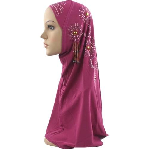 10pcs Muslim Women Girls Hijab Head Coverings Scarf/Cap/Hat Islamic Headscarf Turkish Islam Turban Ramadan Wholesale