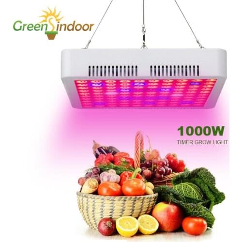 1000W LED Grow Light For Indoor Plants Timer Phyto Lamp For Plant Full Spectrum Flowers Light Grow Tent Led With Adjustable Rope