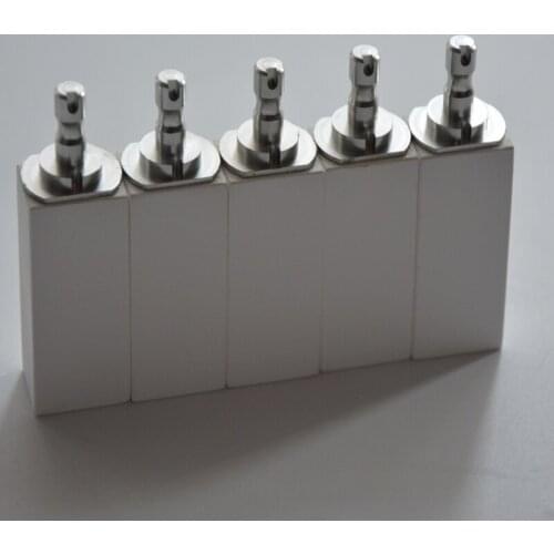 New Brand 5 Pieces 65*25*20mm/65*25*22mm Dental Zirconium Ceramic Blocks with Sirona System In Lay System Zirconia Blocks