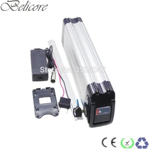 Free shipping e bike battery 36v 10ah 10.4ah 11.6ah 12ah 12.8ah 13ah 13.6ah 14ah silverfish electric bike battery for xh370-10j