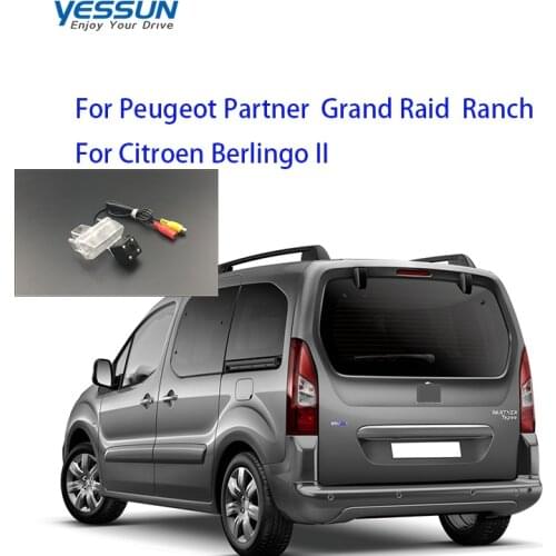 Yessun Special Car Rear View Camera For Peugeot Partner Grand Raid Ranch Citroen Berlingo II CCD rear camera