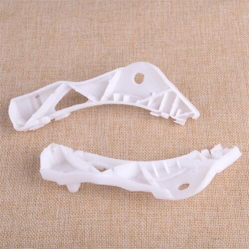 DWCX 2Pc Plastic Front Left Right Bumper Bracket Holder Mount GJ6A-50-E12C GJ6A-50-E11C Fit For Mazda 6 2003-2008