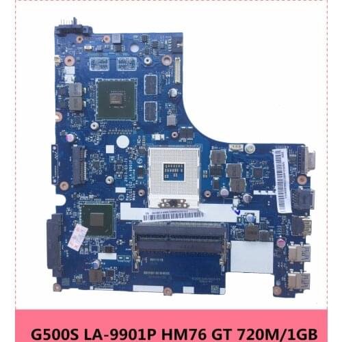 For lenovo G500S Laptop Motherboard Mainboard LA-9901P HM76 GT 720M/1GB DDR3 100% Tested Fast Ship