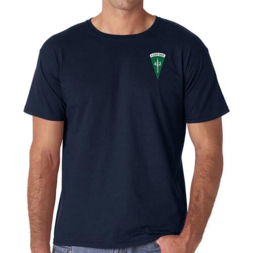 2019 New Fashion Summer New Design Cotton Male Tee Shirt Designing 42 Commando Royal Marines Embroidered Logo - T Shirt