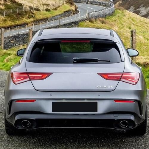 New2021 Suitable for Mercedes-Benz CLA-Class CLA200 260 C118 CLA35 AMG Tail Lip Tail Throat Spoiler Modification