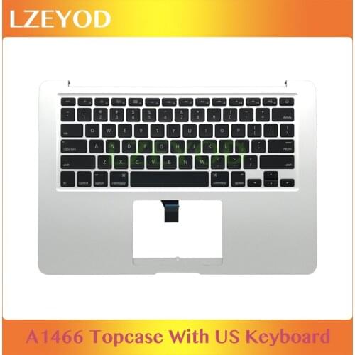 Original A1466 Topcase With Keyboard For Macbook Air 2013 2014 2015 2017 13'' A1466 Palmrest Housing C Cover With US Keyboard
