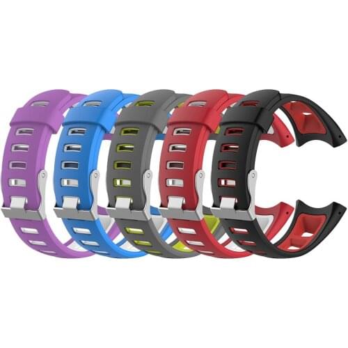 Sports Smart Wristwatch Soft Silicone Bracelet Smart Watch Strap Band Replacement for Suunto Quest M1 M2 M4 M5 Smartwatch Belt