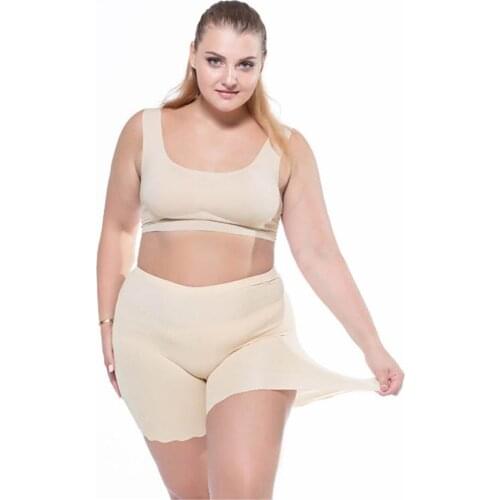 High Waist Women Skirt Shorts Boxer Panties Girls Safety Briefs Underpants Tights Slim Lingeries Short Pants Summer Safety Pants