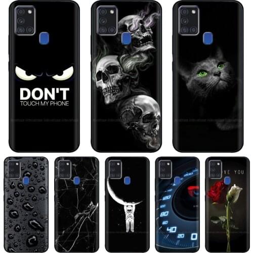For Samsung A21S Case Silicon Back Cover Phone Case For Samsung Galaxy A21s GalaxyA21s A 21s SM-A217F a217 etui coque bumper