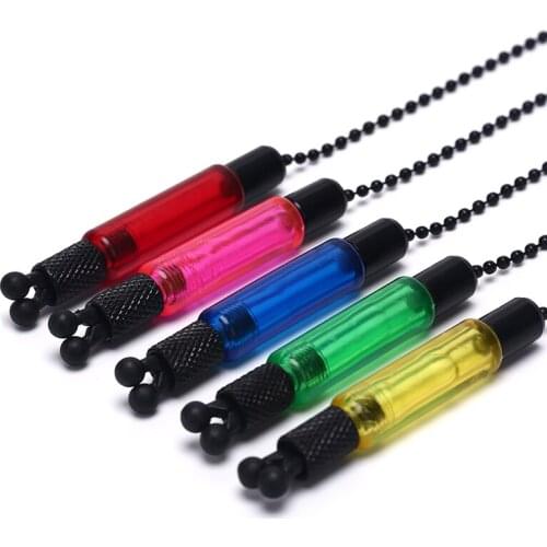 1pc Carp Fishing Alarms Swinger Fishing Hangers Bobbins Swingers For Fishing Bite Alarm Indicator Red/Pink/Yellow/Blue/Green