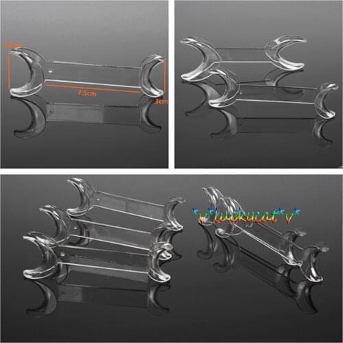 10pcs Small Dental Double-headed T-Shape Intraoral Cheek Lip Retractor Openers