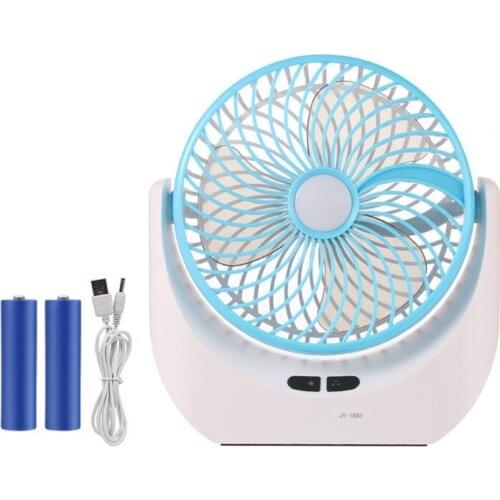 M7DF USB Rechargeable Camping Fan with LED Lantern 4000mAh Battery Operated Powered Personal Fan for Travel Home Dorm