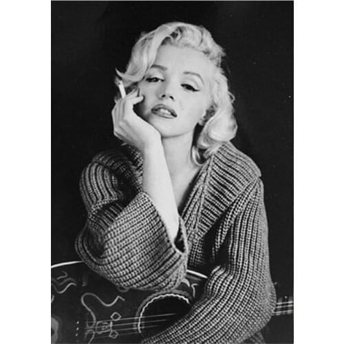 Full diamond 5D DIY diamond painting Marilyn Monroe embroidery cross stitch rhinestone mosaic painting home decoration gift
