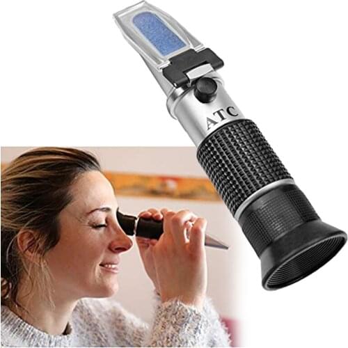 Car Engine Handheld Antifreeze Liquid Coolant tester Battery Refractometer Tester Tool