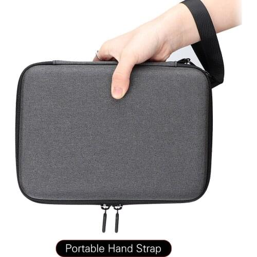 Sports Camera Carry Case Protective Storage Bag Waterproof Shockproof Portable Bag for Insta360 ONE R TWIN Edition Camera