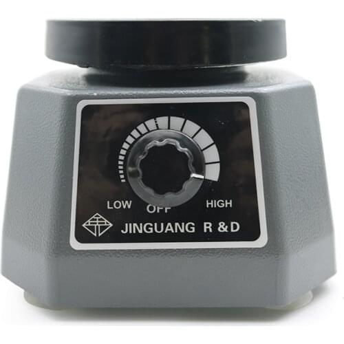 Dental Plaster Vibrator 4'' Round Small Gypsum Variable Intensity Shaker Oscillator Dental Lab Equipment