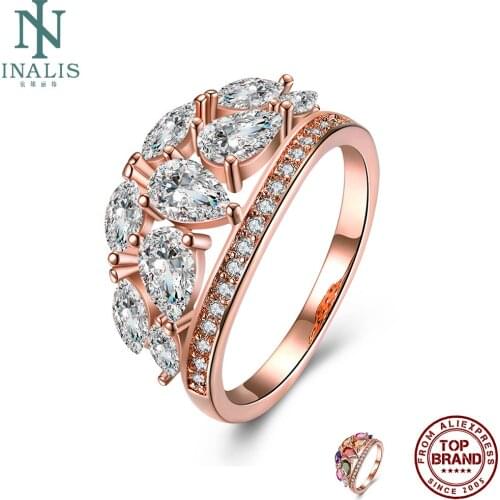 INALIS Rings With Cubic Zirkonia For Women