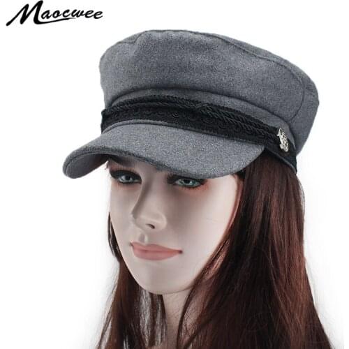 Womens Newsboy Caps for Men Octagonal Cap ladies Unisex Retro Flat Hat Boina Flat Cap Sun Visor Hat Berets Casquette Wholesale