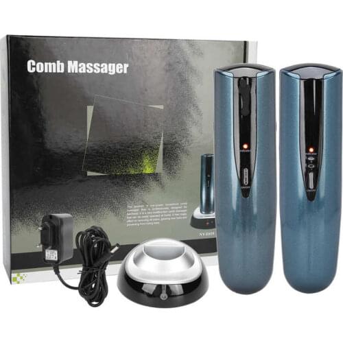 Hair Care Laser Hair Infrared Ozone Pulse Vibration Hair Growth Comb Electric Hair Growth Massage Comb EU Plug 110-240V