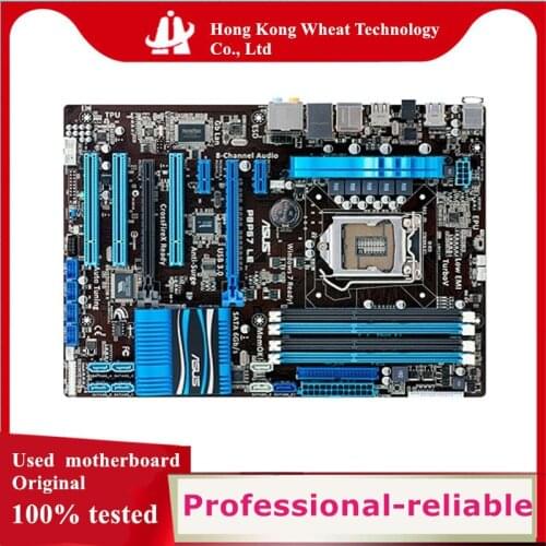 For ASUS P8P67 LE Motherboard Socket LGA 1155 DDR3 SATA3 For Intel P67 Original Desktop Used Mainboard