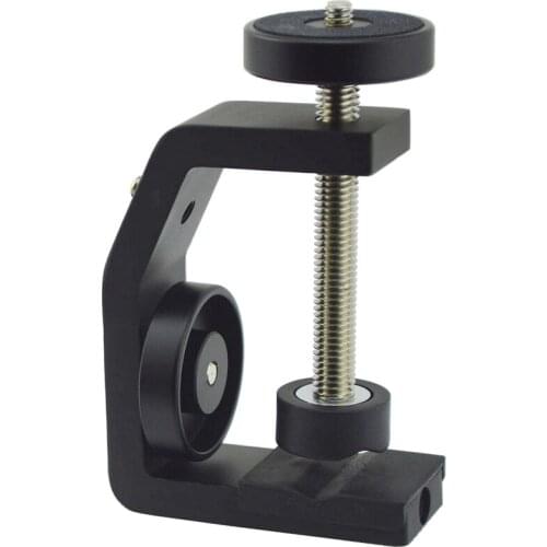 Multifunctional Aluminum Clip UNC1/4 Inch Screw Universal C Stand Clamp For Camera Tripod Flash Holder Bracket