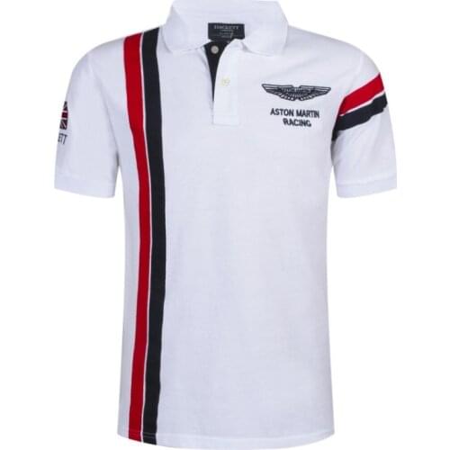 Mens golf short sleeve polo shirt summer sports vertical half sleeve fashion tennis shirt