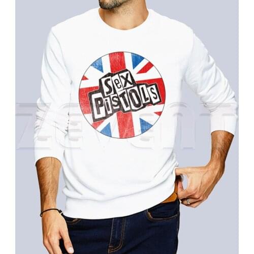 Punk rock Sex Pistols loose Rock Band New Hot Fashion Printing Autumn Hoodies Men Women Autumn Sweatshirt Hip hop Hoodies