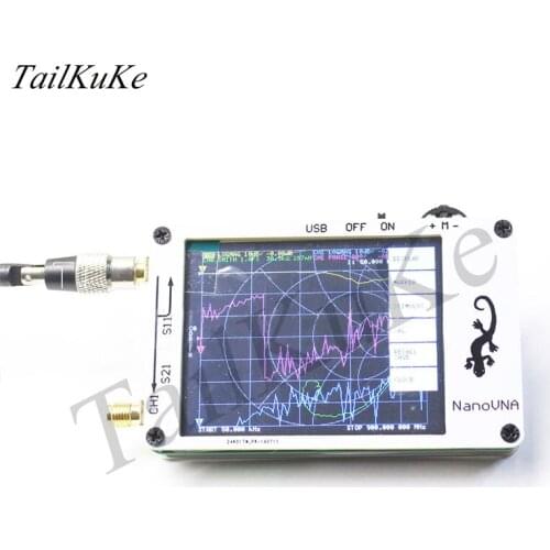 NanoVNA Vector network analyzer Antenna analyzer Site Master Short wave MF HF