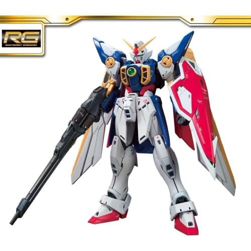 New Bandai Authentic 1 / 144rg Flying Wing Gundam Model Training Childrens Hands-on Ability Boys Assembling Toys Birthday Gifts