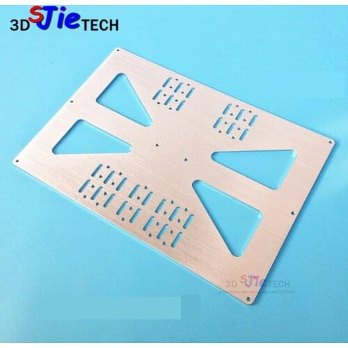 Update version Large Size XL 300x200mm Aluminum Extended Y Carriage Plate for Prusa i3 RepRap 3D Printer