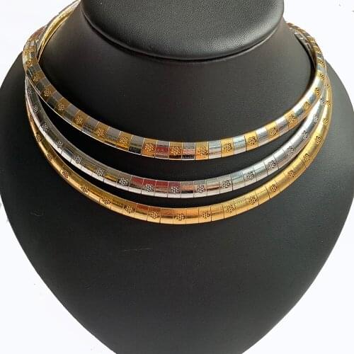 8MM Stainless Steel Collar Women Choker Chain Stars Flowers Necklace Jewelry Snake Chain For Girl Gift